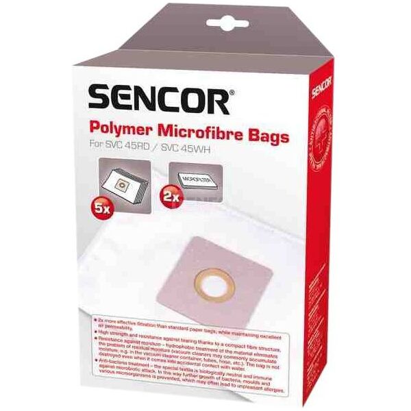 Worek do odkurzacza Sencor K&M SVC 45 RD/SVC45 WH