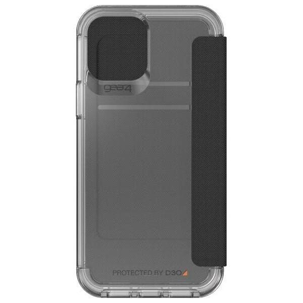 Gear4 GEAR4 Wembley Flip for iPhone 12 / 12 Pro clear