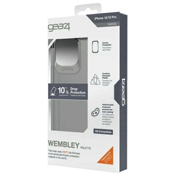 Gear4 GEAR4 Wembley Palette for iPhone 12 / 12 Pro Smoke