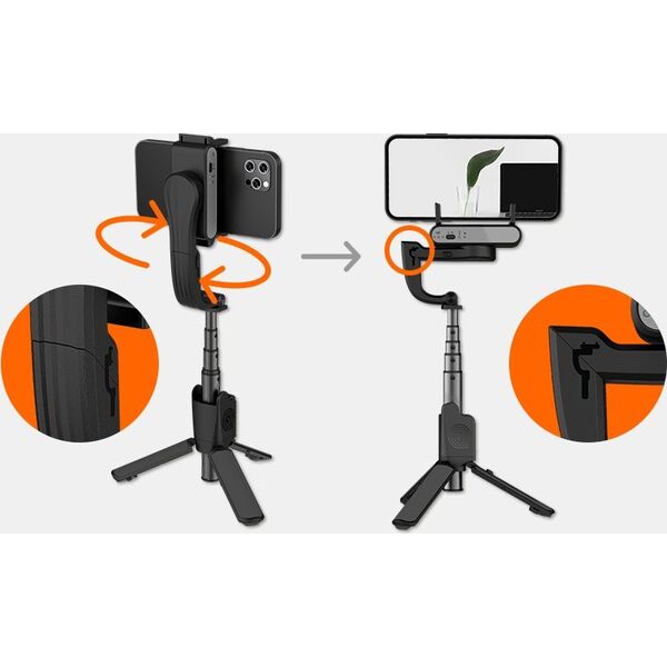 Gimbal Hohem iSteady Q Czarny