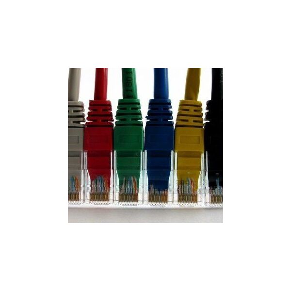 NetRack patchcord RJ45, osłonka zalewana, kat. 6 UTP, 2m czarny (BZPAT26K)