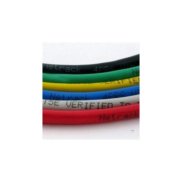 NetRack patchcord RJ45, osłonka zalewana, kat. 6 UTP, 2m czarny (BZPAT26K)