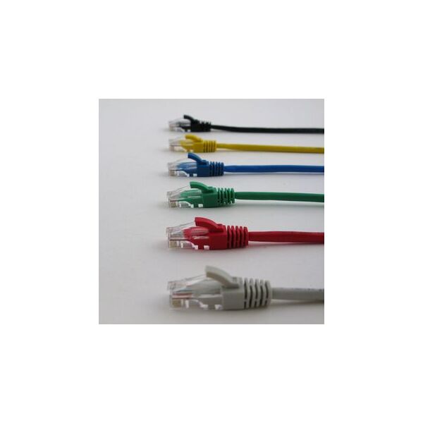 NetRack patchcord RJ45 osłonka zalewana kat. 6 UTP 0.5m Czerwony (BZPAT0P56R)