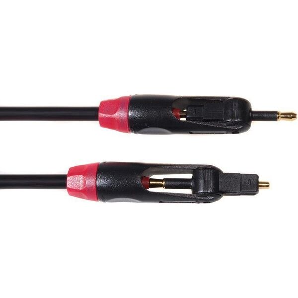 Kabel Maclean Toslink Mini - Toslink Mini 0.5m czarny (MCTV-642)