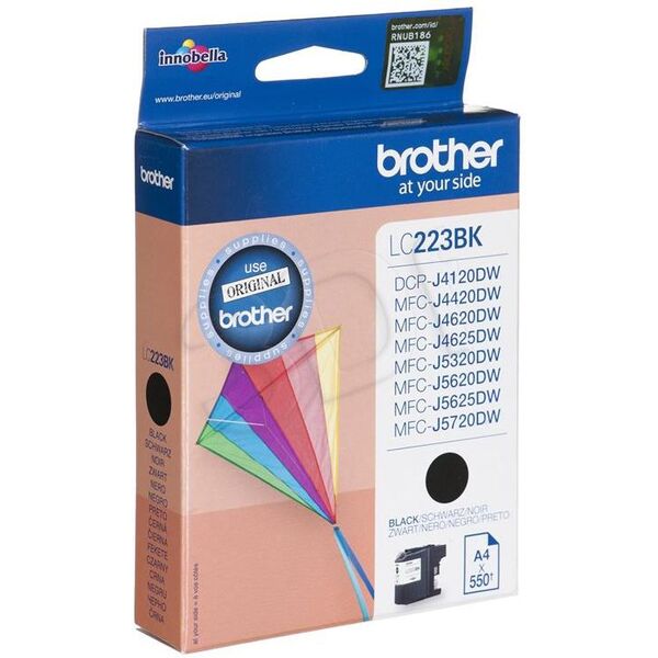 Tusz Brother tusz oryginalny LC223BK (black)