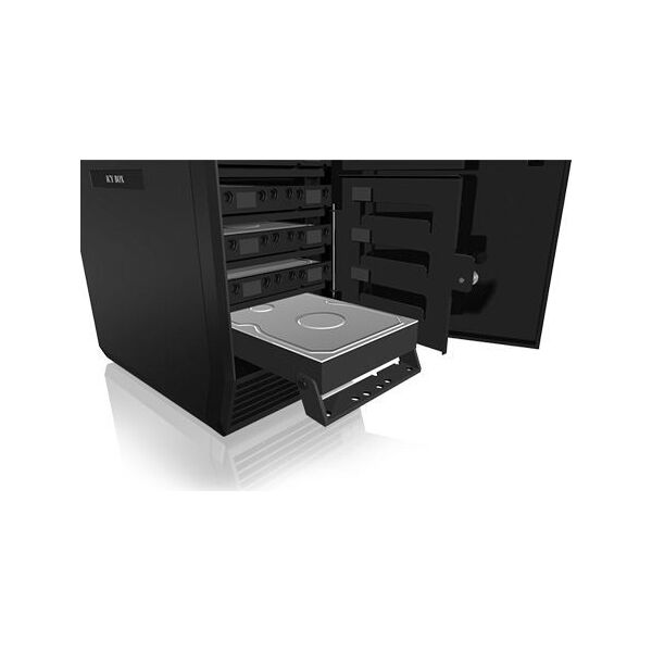 Kieszeń Icy Box 8x 3.5" SATA III JBOD - USB 3.0 / eSATA (IB-3680SU3)