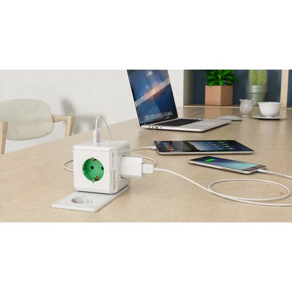 PowerCube Rozgałęźnik Original zielony (2100GN/FRORPC)