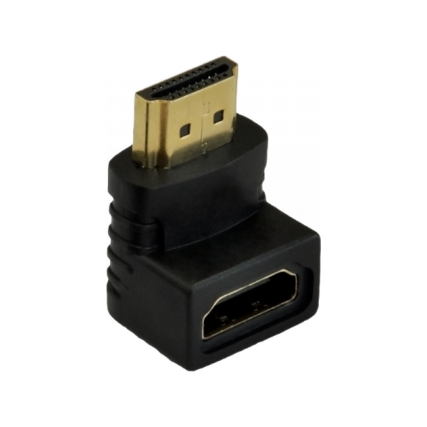 Adapter AV Akyga HDMI - HDMI czarny (AK-AD-01)