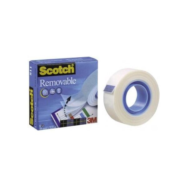 Scotch Taśma klejąca 19mm 33m mleczna (SC5000)