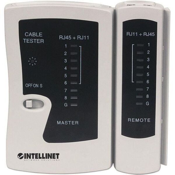 Intellinet Network Solutions Tester okablowania RJ45 / RJ12 / RJ11 (780087)