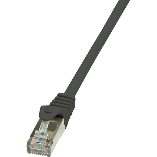 LogiLink Patchcord CAT 6 F/UTP EconLine 7,5m, Czarny (CP2083S)