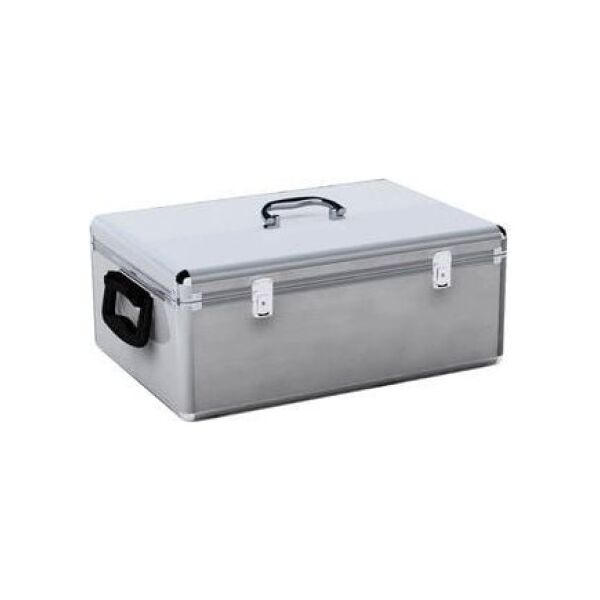 MediaRange Kufer na 500 płyt, srebrny (BOX77)