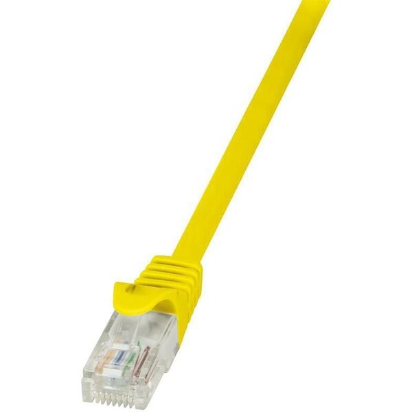 LogiLink Patchcord CAT 6 U/UTP EconLine, 2m, żółty (CP2057U)