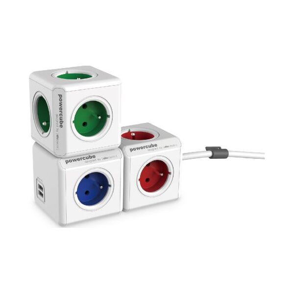 PowerCube Rozgałęźnik Original szary (2100GY/FRORPC)