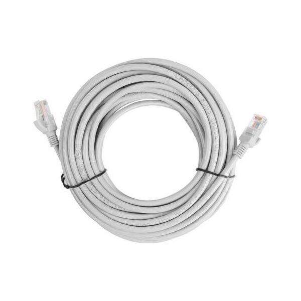 Lanberg RJ-45/RJ-45 kat.5e Szary 10m (PCU5-10CC-1000-S)