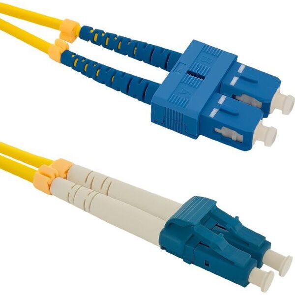 Qoltec Optic Patchcord SC/UPC - LC/UPC SM 9/125 G652D 3m (54033)