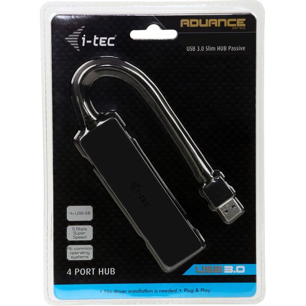 HUB USB I-TEC 4x USB-A 3.0 (U3HUB404)