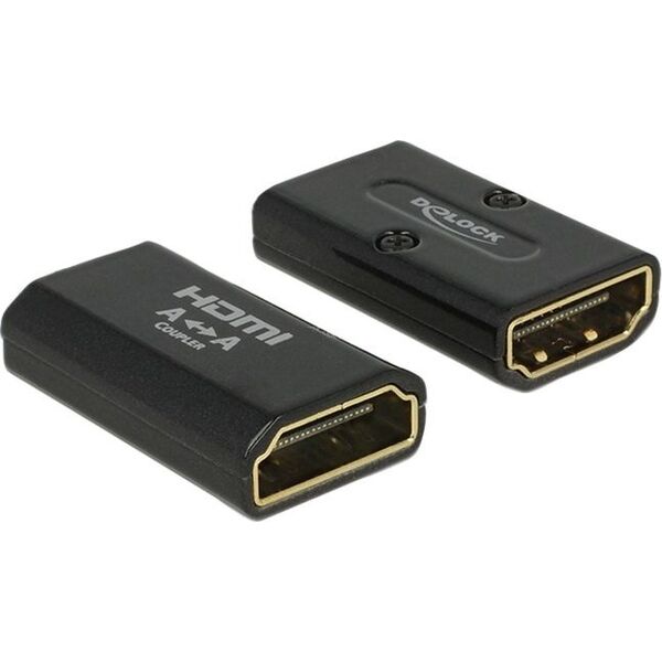 Adapter AV Delock HDMI - HDMI czarny (65659)