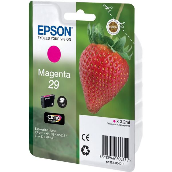 Tusz Epson Claria Home SP 29 Magenta - C13T29834010