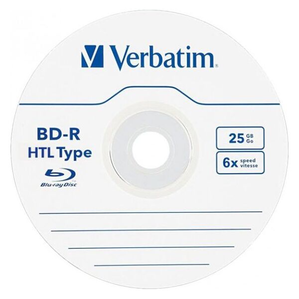 Verbatim BD-R 25 GB 6x 5 sztuk (43836)