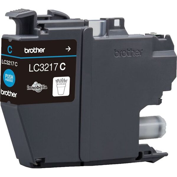Tusz Brother tusz oryginalny LC-3217C, cyan