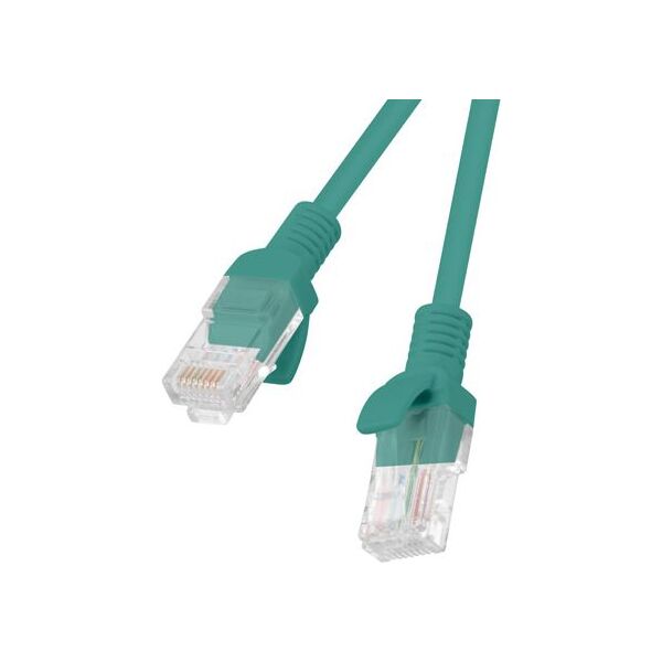 Lanberg Patchcord, Cat6, nieekranowany, 20m, zielony (PCU6-10CC-2000-G)