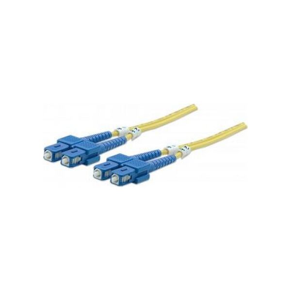 Intellinet Network Solutions Patchcord światłowodowy SC - SC, OS2, 9/125um, Duplex, Singlemode, 1m (470605)