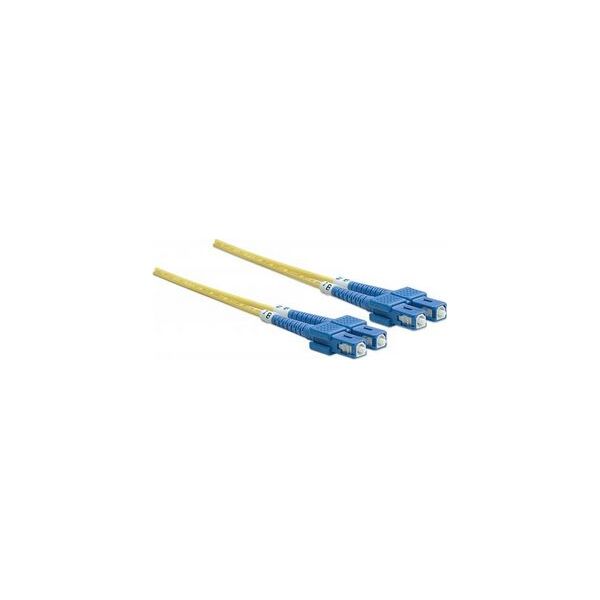 Intellinet Network Solutions Patchcord światłowodowy SC - SC, OS2, 9/125um, Duplex, Singlemode, 1m (470605)