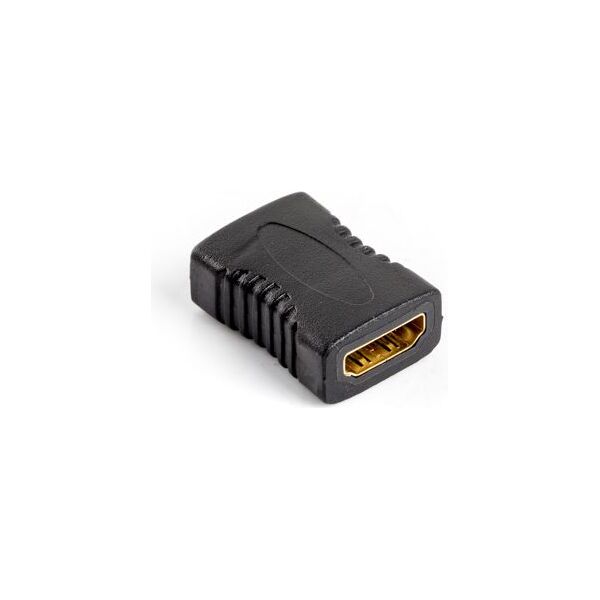 Adapter AV Lanberg HDMI - HDMI czarny (AD-0018-BK)