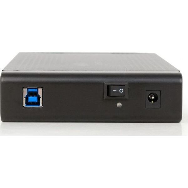Kieszeń Gembird Obudowa zewnętrzna 3.5" na USB 3.0 dla dysków SATA Czarna (EE3-U3S-3)