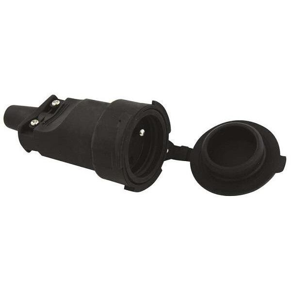 Emos Gniazdo gumowe przenośne z/u 10/16A 250V 2P+Z IP65 (P0044)
