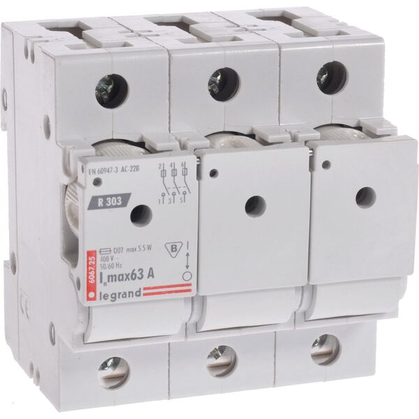 Legrand Rozłącznik bezpiecznikowy 63A 3P D02 R303 606725