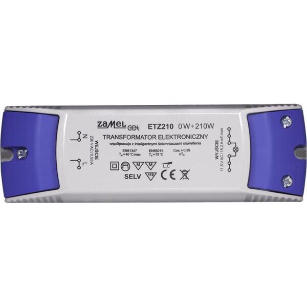 Zamel Transformator elektroniczny 230/11,5V 0-210W ETZ210 (LDX10000040)