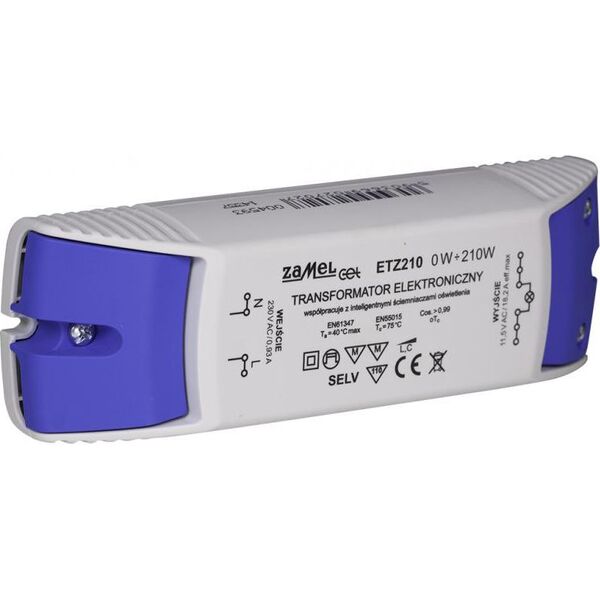 Zamel Transformator elektroniczny 230/11,5V 0-210W ETZ210 (LDX10000040)