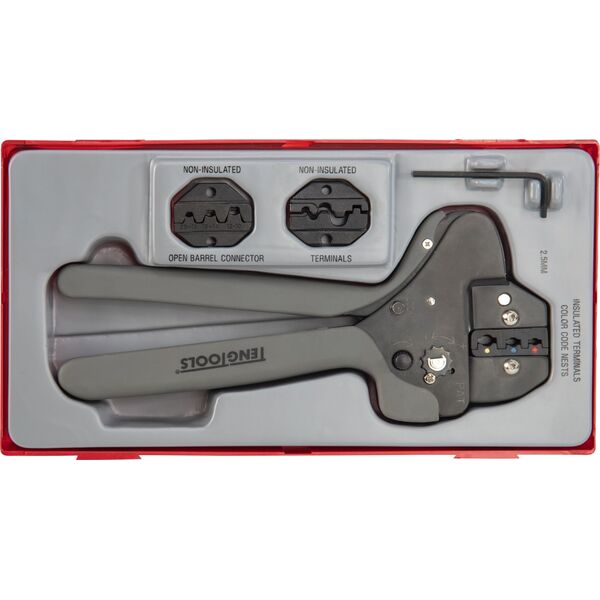 Teng Tools 4-elementowy zestaw narzędzia do zaciskania końcówek TTCP04 - 122470107
