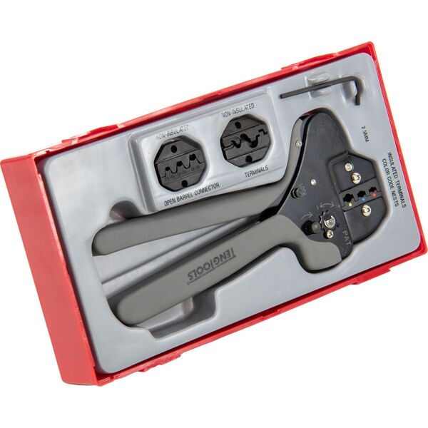 Teng Tools 4-elementowy zestaw narzędzia do zaciskania końcówek TTCP04 - 122470107
