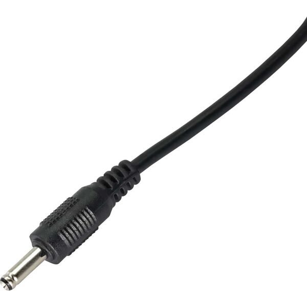 Kabel USB Akyga USB-A - DC 3.5 x 1.35 mm 0.8 m Czarny (AK-DC-03)