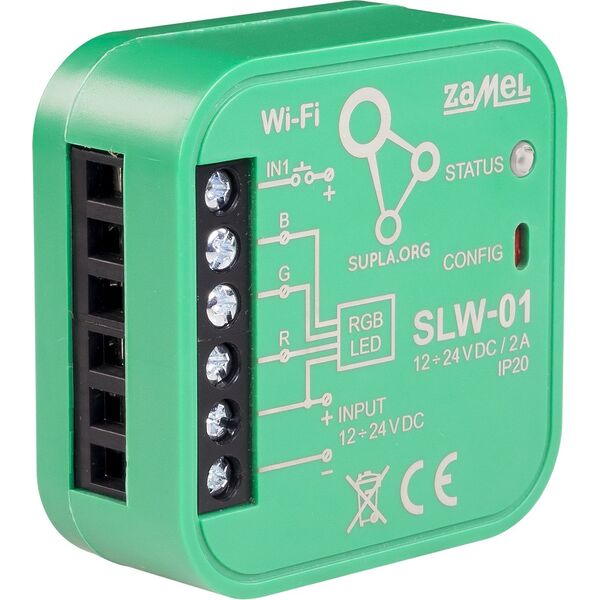 Zamel Odbiornik Wi-Fi Zamel sterownik LED RGB SLW-01 (SPL10000006)