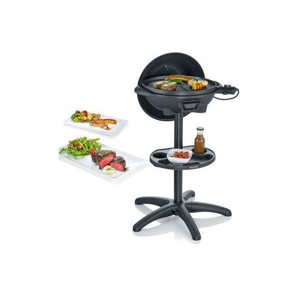Severin PG8541 Grill ogrodowy elektryczny 2000 W 41 cm x 41 cm