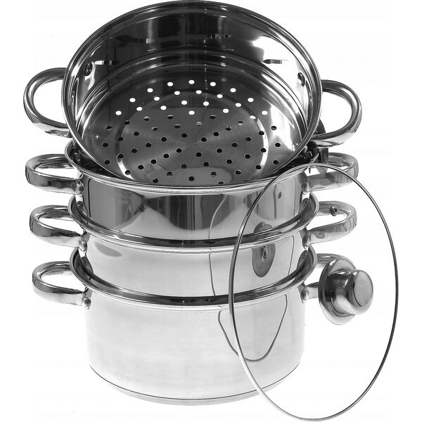 KingHoff Garnek do gotowania na parze 24cm (KH-3320)