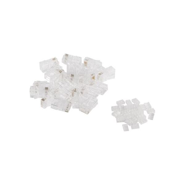 Lanberg Wtyk sieciowy RJ45 (8P8C) KAT.6 UTP (20 SZT) DO LINKI I DO DRUTU