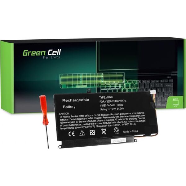 Bateria Green Cell VH748 Dell (DE105)