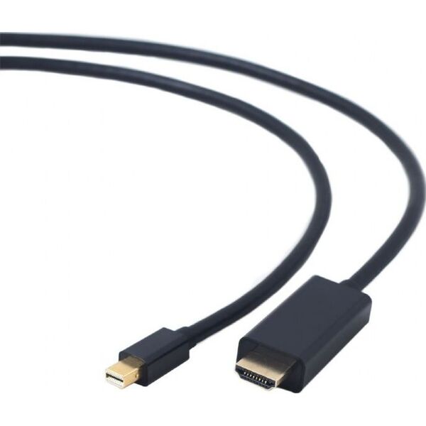 Kabel Gembird DisplayPort Mini - HDMI 1.8m czarny (CC-mDP-HDMI-6)