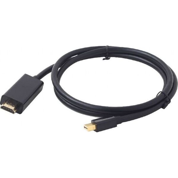 Kabel Gembird DisplayPort Mini - HDMI 1.8m czarny (CC-mDP-HDMI-6)