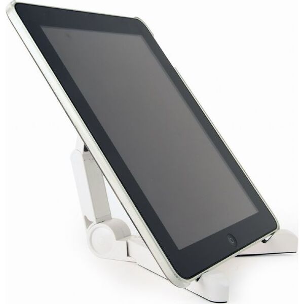 Stojak Gembird Uniwersalny stojak na tablet/smartphone, biały