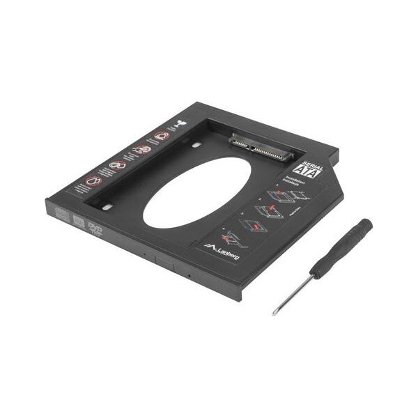 Kieszeń Lanberg HDD Ramka 5.25''->2.5'' SLIM 9.5mm (IF-SATA-10)