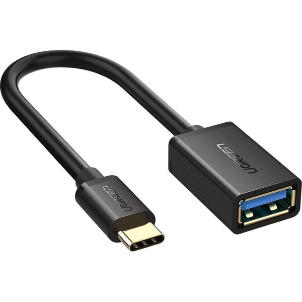 Adapter USB Ugreen USB-C - USB Czarny  (30701)