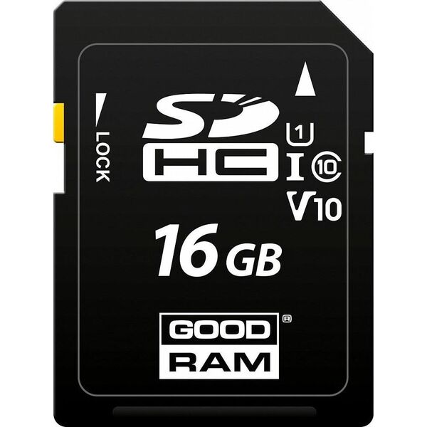 Karta GoodRam S1A0 SDHC 16 GB Class 10 UHS-I/U1 V10 (S1A0-0160R12)