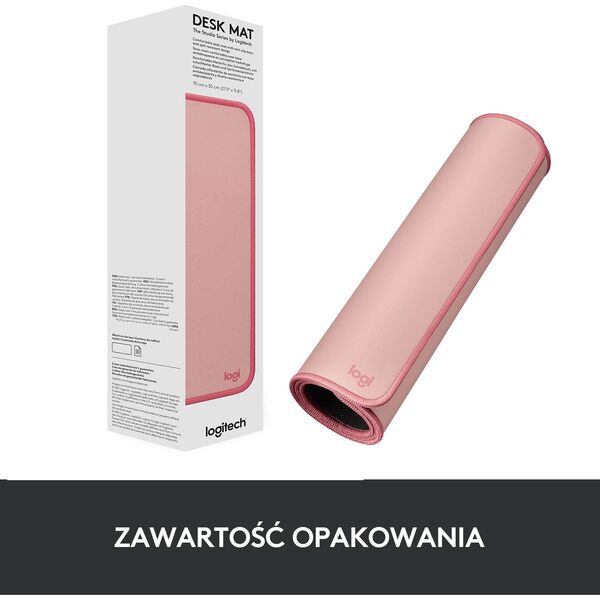 Podkładka Logitech Studio Series - DARKER ROSE (956-000053)