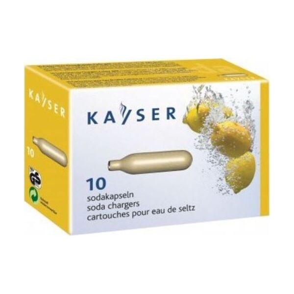 Art Naboje do saturatora C02 10-pak Kayser 7,5g
